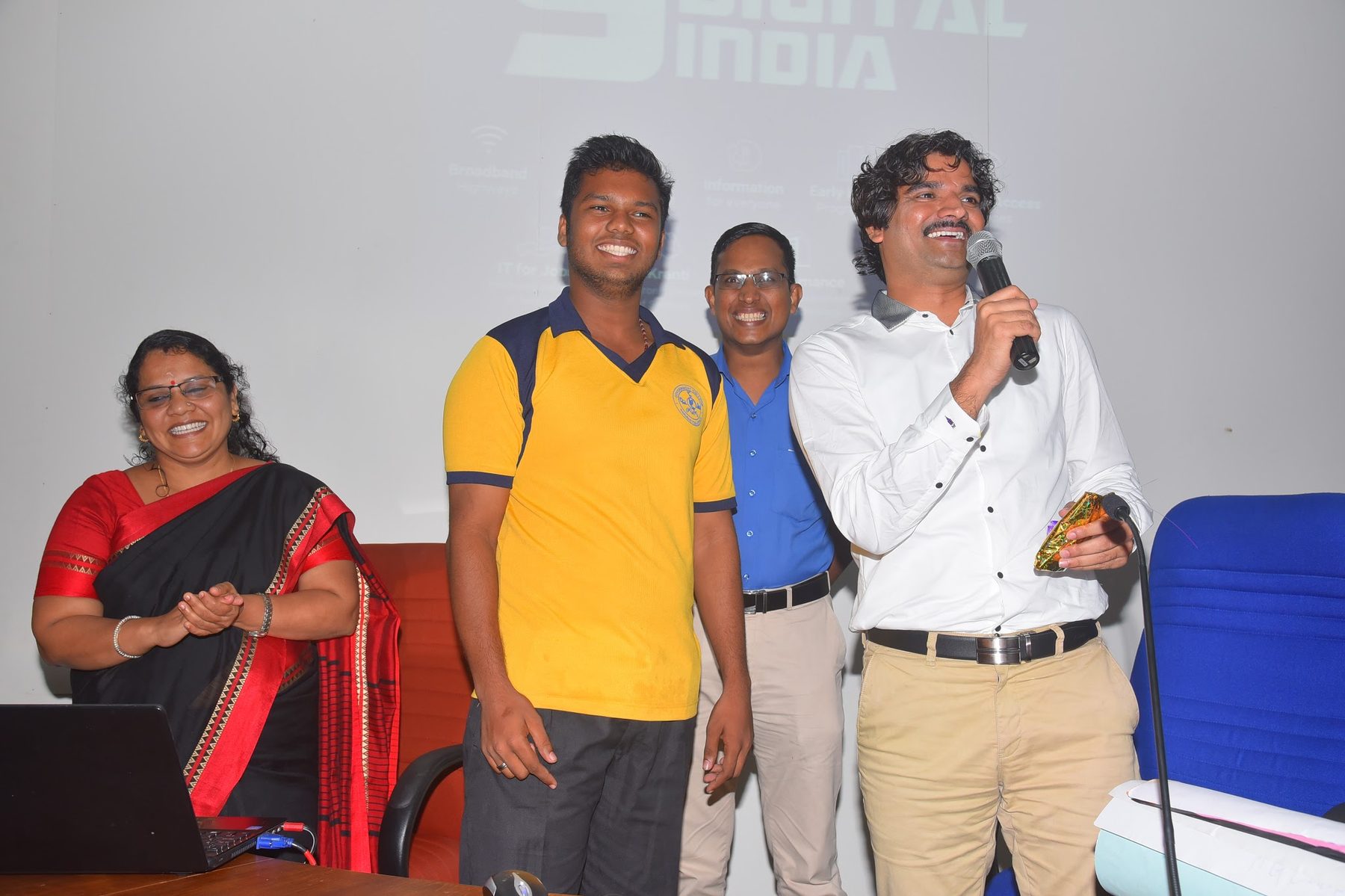 University students engaging in an interactive session